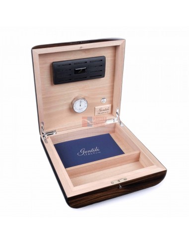 Хьюмидор Gentili Black на 25 сигар Limited Edition - купить в интернет-магазине Havana Smoke