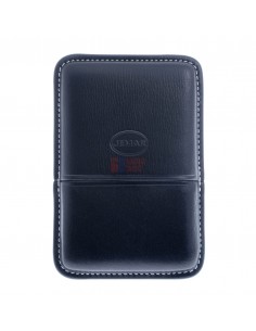 Сигаретница Jemar на 6 штук, натуральная кожа (Испания) 151-6-Black - купить в интернет-магазине Havana Smoke