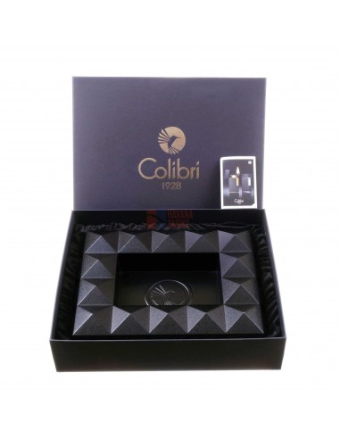 Пепельница Colibri Quasar на 8 сигар, Черный лак AT100T1 - купить в интернет-магазине Havana Smoke