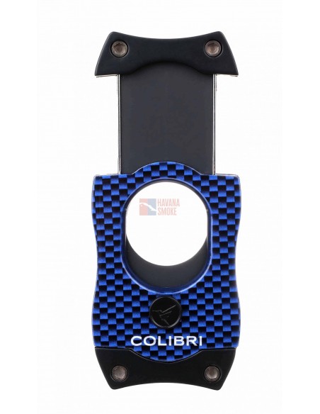 Гильотина Colibri S-cut, синий карбон CU500T33 - купить в интернет-магазине Havana Smoke