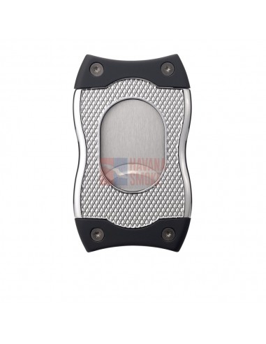 Гильотина Colibri SV-cut (двойное действие), хром-черная CU600T3 - купить в интернет-магазине Havana Smoke