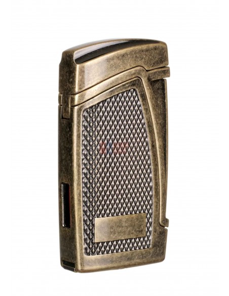 Зажигалка сигарная Passatore, двойное пламя, с пробойником, античная медь 234-543 - купить в интернет-магазине Havana Smoke