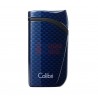 Зажигалка сигарная Colibri Falcon, синий карбон LI310T8