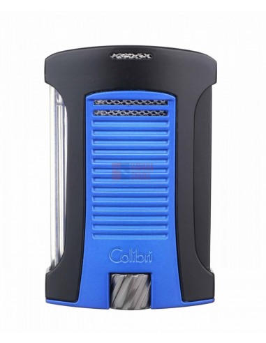 Зажигалка сигарная Colibri Daytona, черно-синяя LI770T13 - купить в интернет-магазине Havana Smoke
