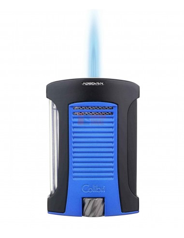 Зажигалка сигарная Colibri Daytona, черно-синяя LI770T13 - купить в интернет-магазине Havana Smoke