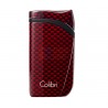 Зажигалка сигарная Colibri Falcon, красный карбон LI310T7