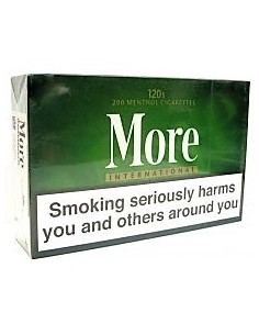MORE GREEN MENTHOL 120S