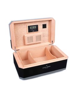 Хьюмидор Colibri Rally на 100 сигар, Алюминий и черный лак-HU360T1 2