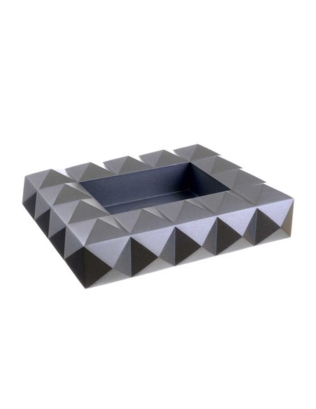 Пепельница Colibri Quasar на 8 сигар, Оружейная сталь-AT100T3