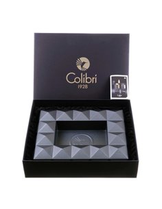 Пепельница Colibri Quasar на 8 сигар, Оружейная сталь-AT100T3 2