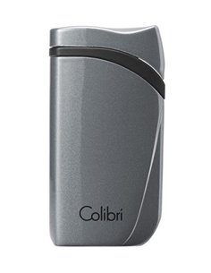Зажигалка сигарная Colibri Falcon, серый металлик-LI310T11
