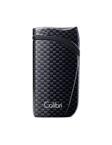 Зажигалка сигарная Colibri Falcon, черный карбон