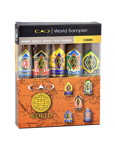 Набор сигар CAO - World Sampler (5 шт.)