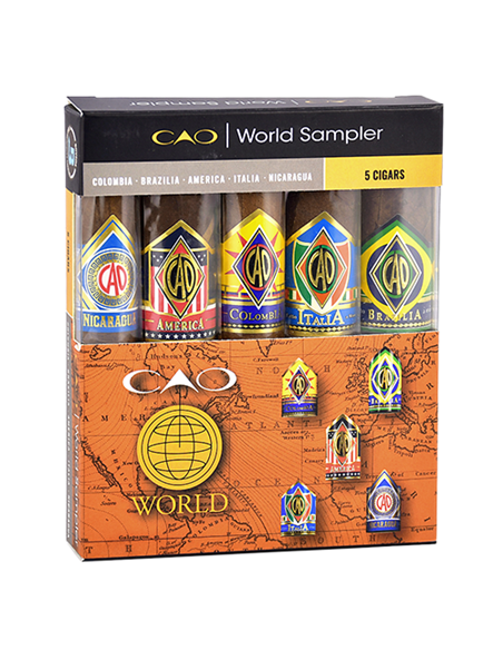Набор сигар CAO - World Sampler (5 шт.)