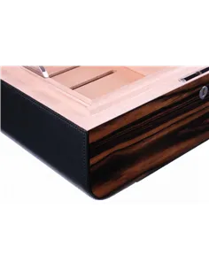 Хьюмидор Gentili Black на 75 сигар Limited Edition - купить в интернет-магазине Havana Smoke 2