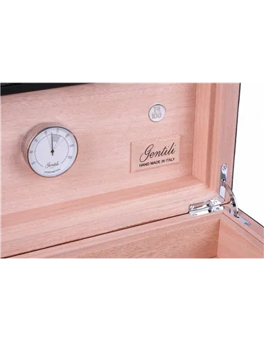 Хьюмидор Gentili Black на 75 сигар Limited Edition - купить в интернет-магазине Havana Smoke