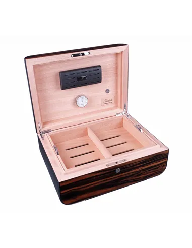 Хьюмидор Gentili Black на 75 сигар Limited Edition - купить в интернет-магазине Havana Smoke