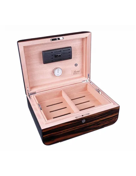 Хьюмидор Gentili Black на 75 сигар Limited Edition - купить в интернет-магазине Havana Smoke