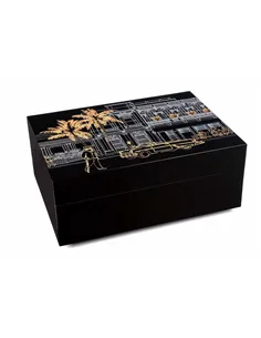 Хьюмидор Gentili Havana на 50 сигар, Черный лак - купить в интернет-магазине Havana Smoke