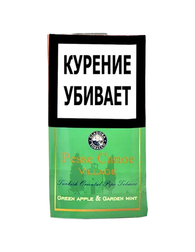Трубочный табак Pesse Canoe - Village Green Apple & Garden Mint (кисет 50 гр)