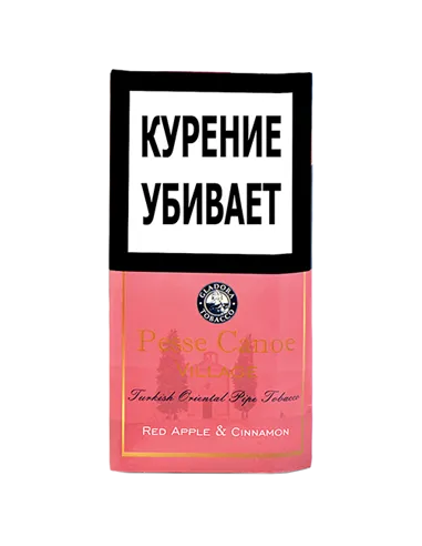 Трубочный табак Pesse Canoe - Village Red Apple & Cinnamon (кисет 50 гр)