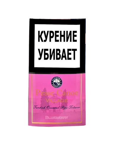 Трубочный табак Pesse Canoe - Village Blueberry (кисет 50 гр)