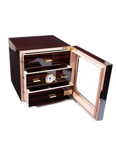 Хьюмидор-шкаф Lubinski на 100 сигар, Эбеновое дерево Q219 2