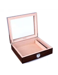 Хьюмидор Tom River со стеклом на 30 сигар, Орех 561-132 2