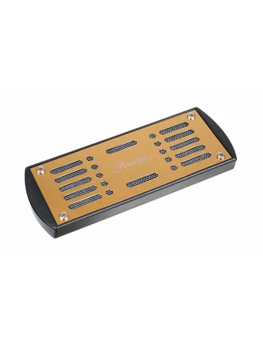 Увлажнитель акриловый Passatore на 50 сигар, золотой 595-202