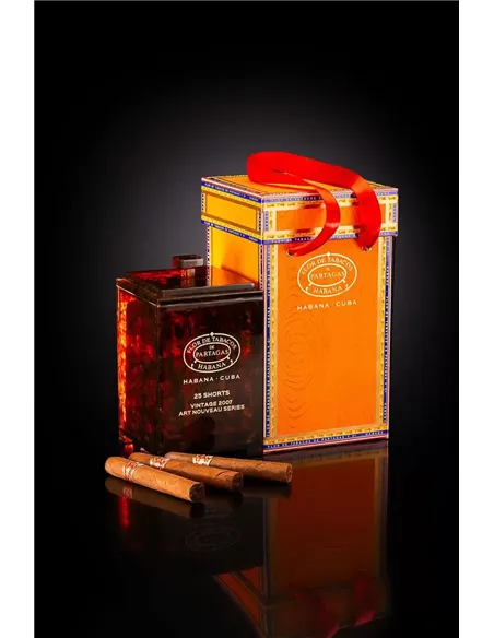 Кубинские сигары Art Nouveau Serie Partagas Shorts Vintage 2007