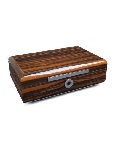 Хьюмидор Lubinski на 60 сигар с электронным замком, Эбеновое дерево - купить в интернет-магазине Havana Smoke