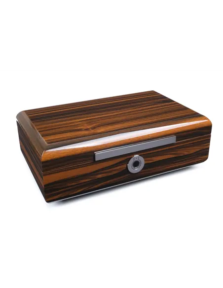 Хьюмидор Lubinski на 60 сигар с электронным замком, Эбеновое дерево - купить в интернет-магазине Havana Smoke