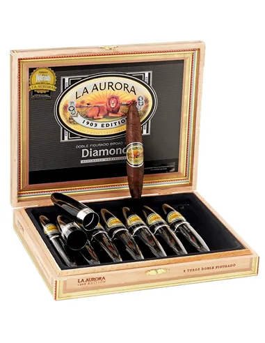Сигара La Aurora - 1903 - Preferidos - Diamond Tubos