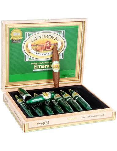 Сигара La Aurora - 1903 - Preferidos - Emerald Tubos