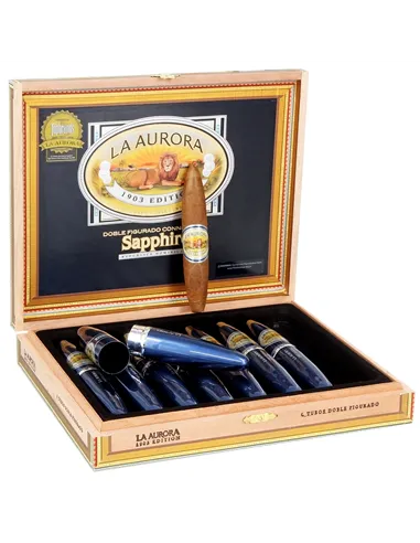 Сигара La Aurora - 1903 - Preferidos - Sapphire Tubos