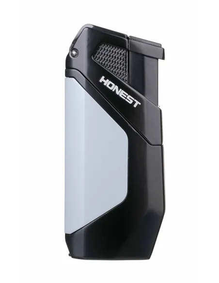 Зажигалка сигарная Honest, двойное пламя, с пробойником, синяя