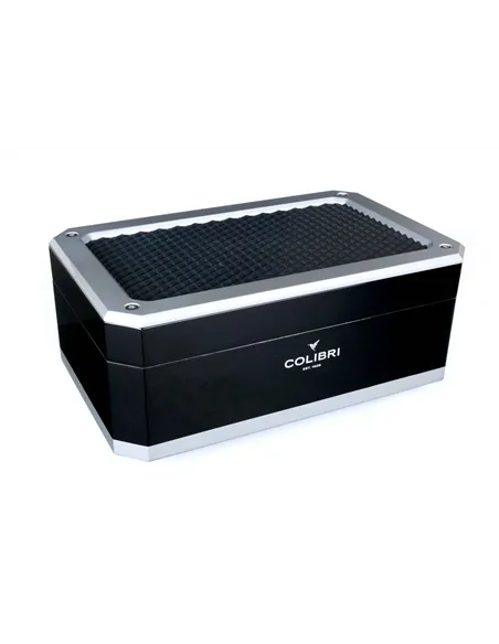 Хьюмидор Colibri Rally на 100 сигар, Алюминий и черный лак-HU360T1