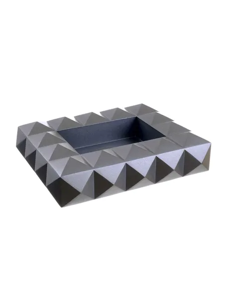 Пепельница Colibri Quasar на 8 сигар, Оружейная сталь-AT100T3