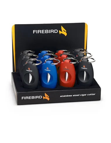 Гильотина Colibri Firebird V-cut (12 штук в упаковке) UFX300 - купить в интернет-магазине Havana Smoke