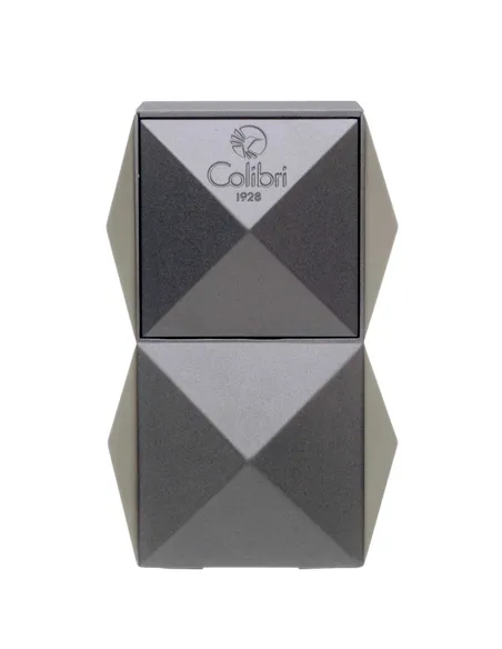 Зажигалка настольная Colibri Quasar, тройное турбопламя, Оружейная сталь LI710T3 - купить в интернет-магазине Havana Smoke