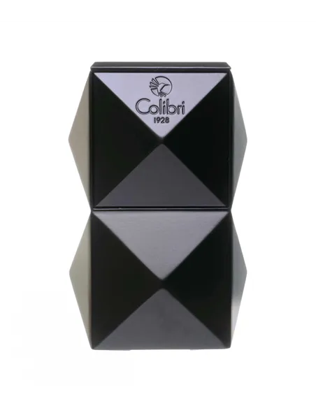 Зажигалка настольная Colibri Quasar, тройное турбопламя, Черный лак LI710T1 - купить в интернет-магазине Havana Smoke