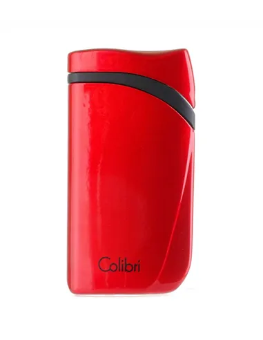 Зажигалка сигарная Colibri Falcon, красный металлик-LI310T12