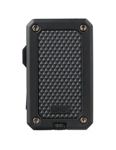 Зажигалка сигарная Colibri Rally, черный металлик-LI360T1