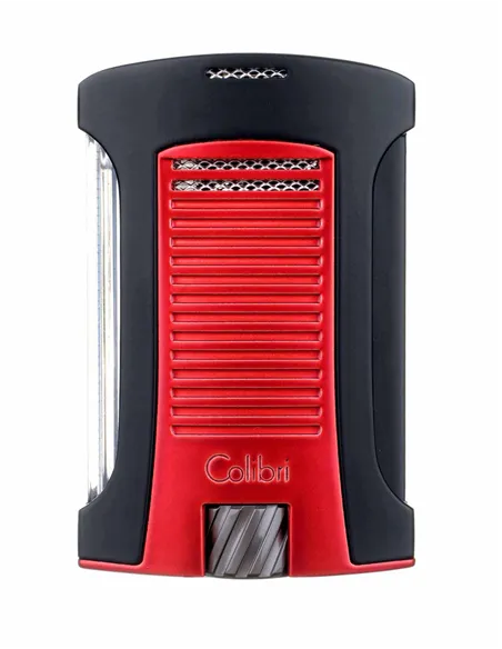 Зажигалка сигарная Colibri Daytona, черно-красная LI770T12 - купить в интернет-магазине Havana Smoke