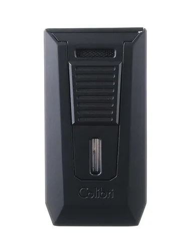 Зажигалка сигарная Colibri Slide (двойное пламя), черная LI850T10 - купить в интернет-магазине Havana Smoke