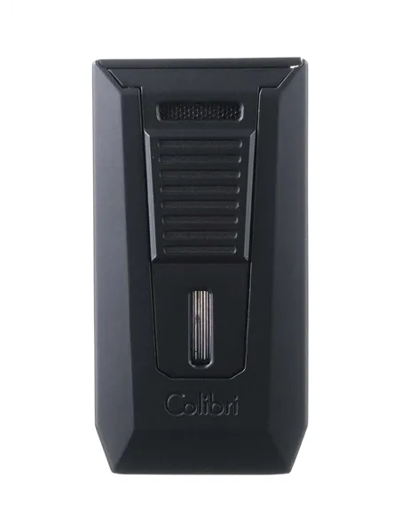 Зажигалка сигарная Colibri Slide (двойное пламя), черная LI850T10 - купить в интернет-магазине Havana Smoke