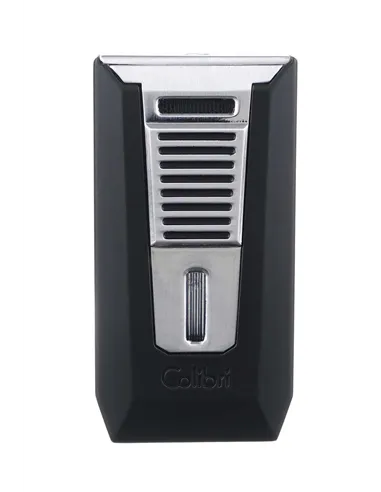 Зажигалка сигарная Colibri Slide (двойное пламя), черная-хром - купить в интернет-магазине Havana Smoke