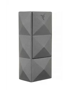 Зажигалка сигарная Colibri Quasar, двойное турбопламя, оружейная сталь-LI750T3