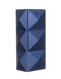 Зажигалка сигарная Colibri Quasar, двойное турбопламя, синий лак Navy-LI750T5