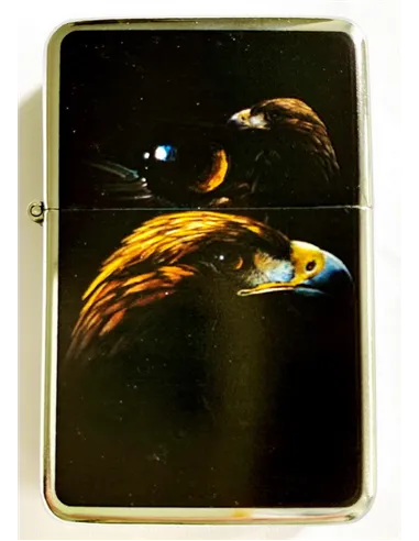 03137 Зажигалка бензиновая FARO Z16 "Eagles 2"